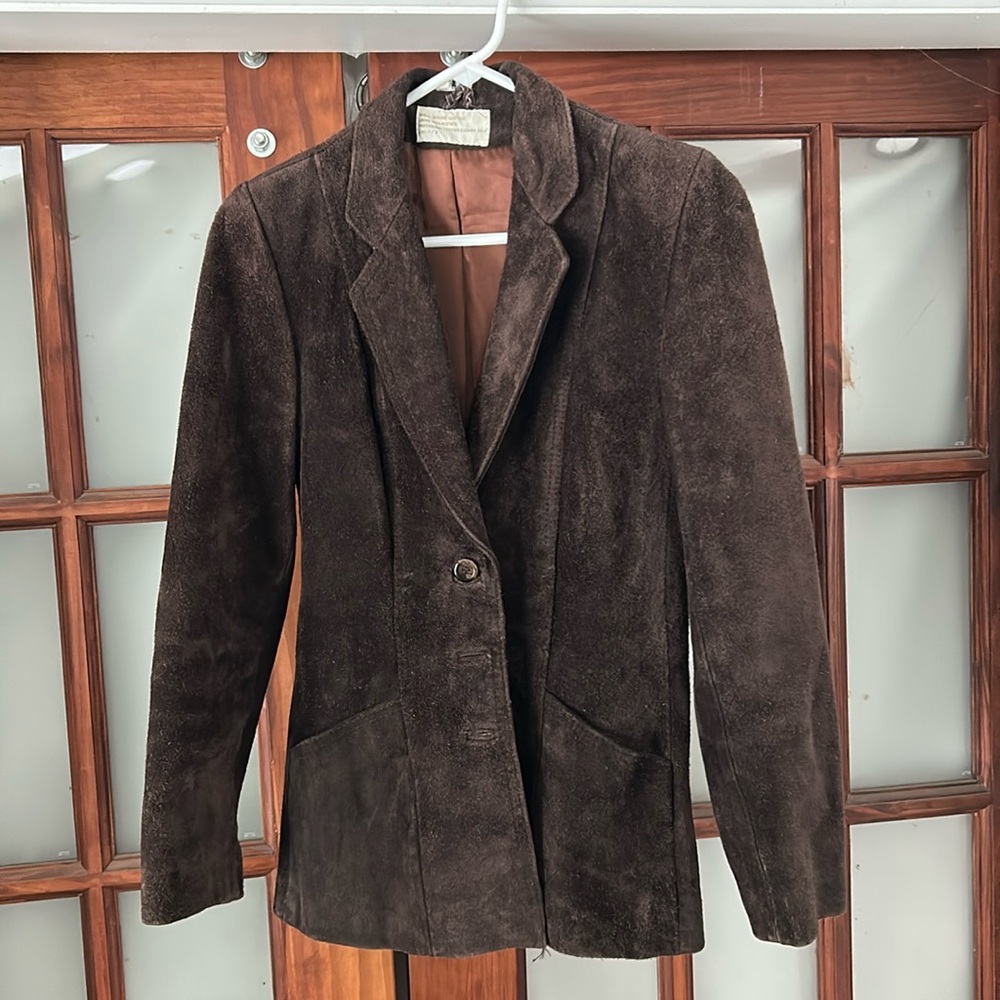 Vintage Ladies Leathercraft Leather Jacket (80’s).